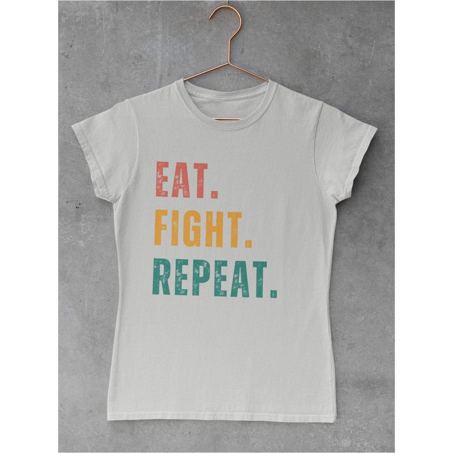 Damen EAT.FIGHT.REPEAT T-Shirt