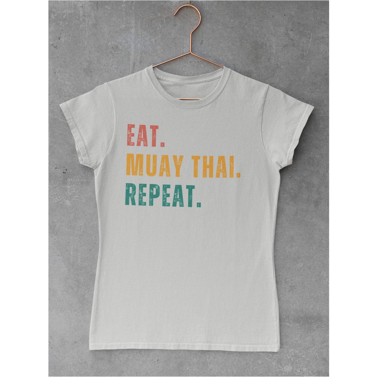 Damen EAT.MUAY THAI.REPEAT T-Shirt