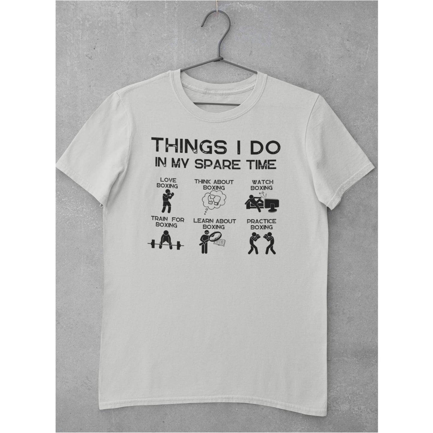 Herren Things I do in my sparetime boxing T-Shirt