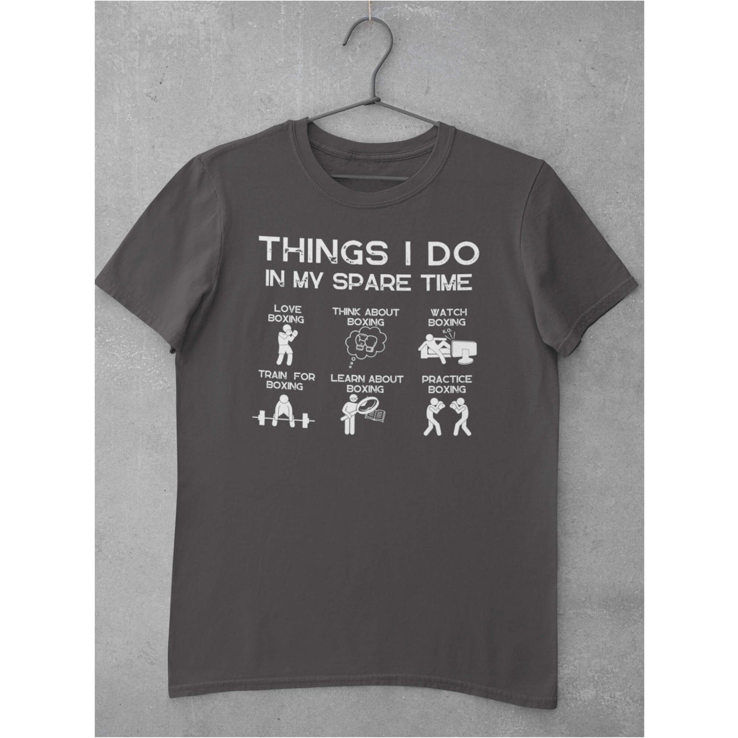 Herren Things I do in my sparetime boxing T-Shirt