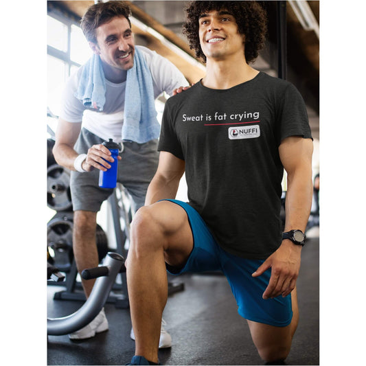 Men's Sweat is fat crying T-Shirt