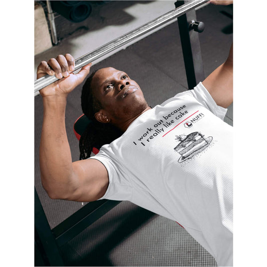 Men's I work out because I really like cake T-Shirt