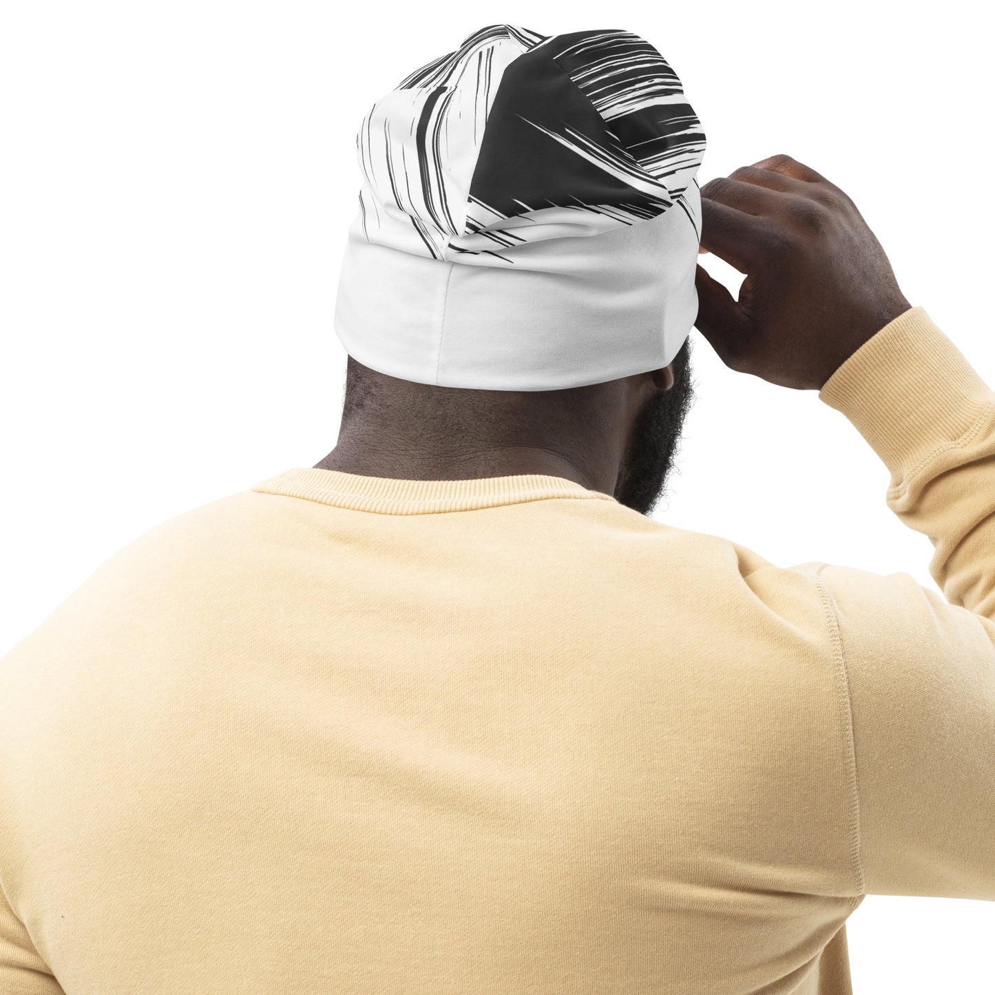 NUFFI "Scratches" all-over beanie