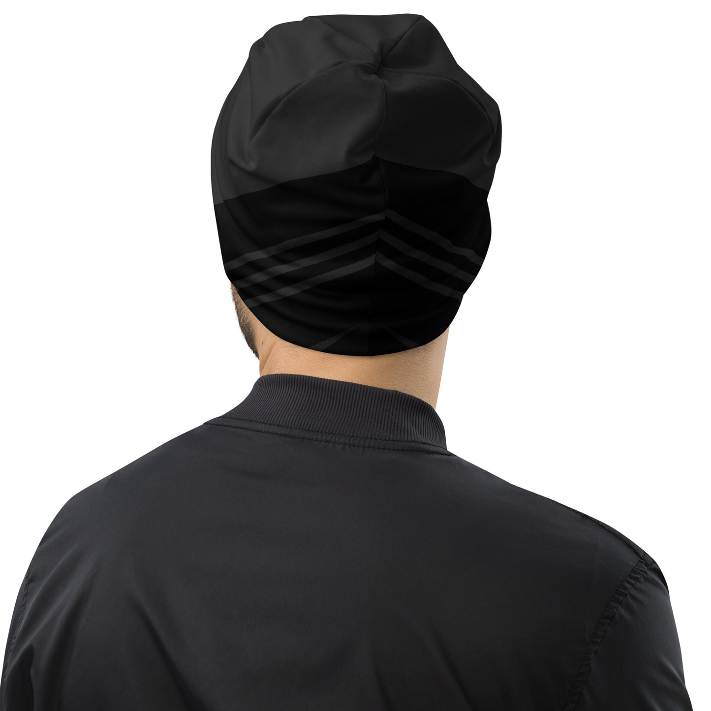 "Black Attack" Allover-Beanie