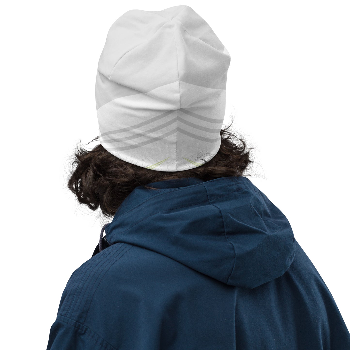 NUFFI "White Walker" all-over beanie