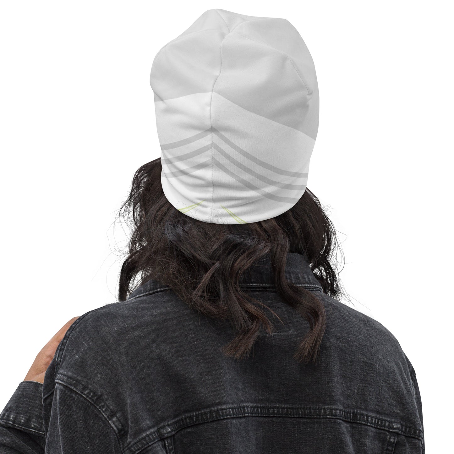 NUFFI "White Walker" all-over beanie