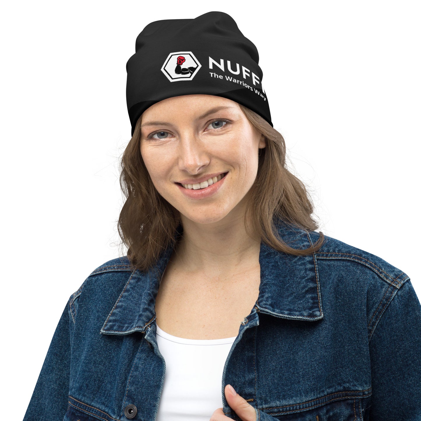"Black Attack" Allover-Beanie