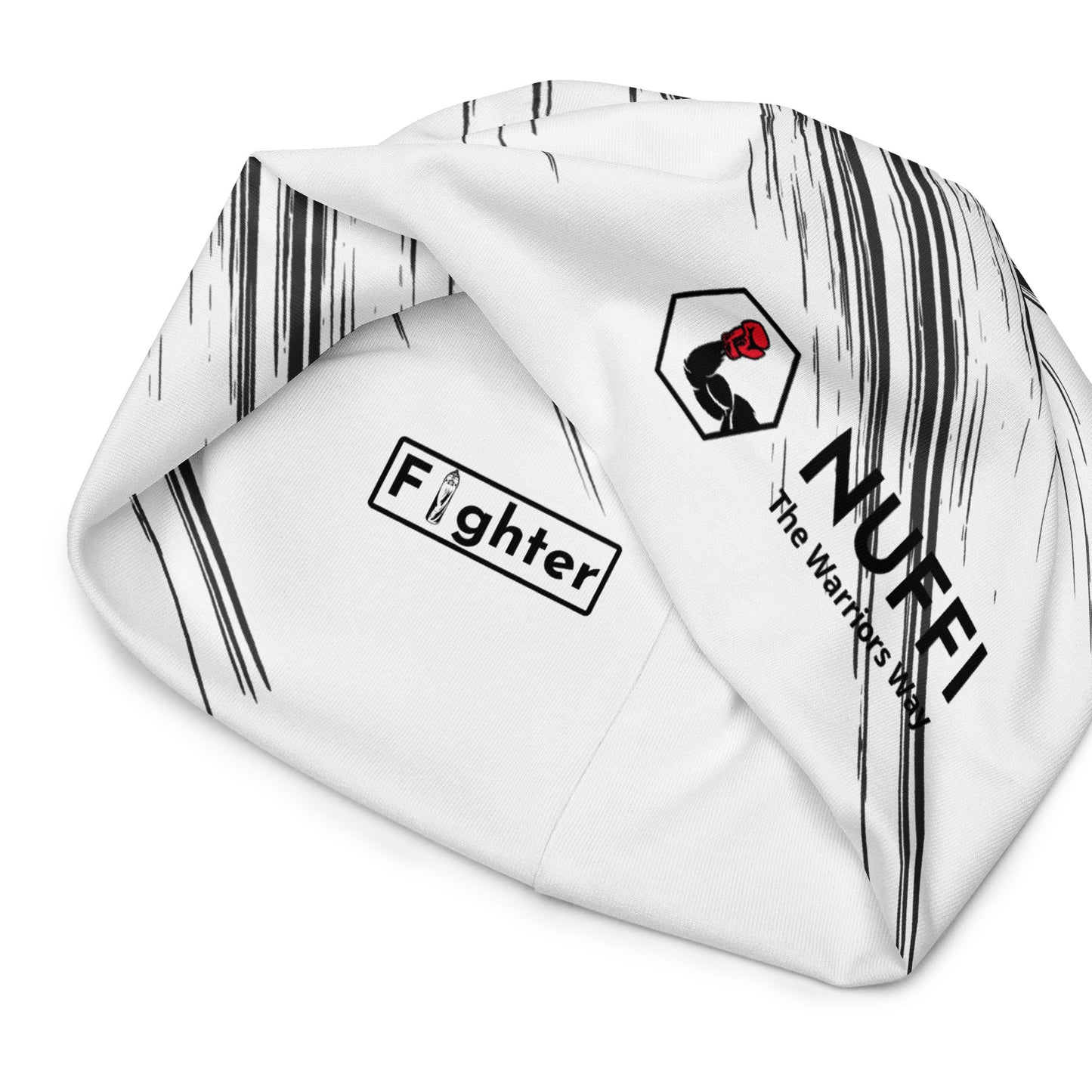 NUFFI "Scratches" all-over beanie