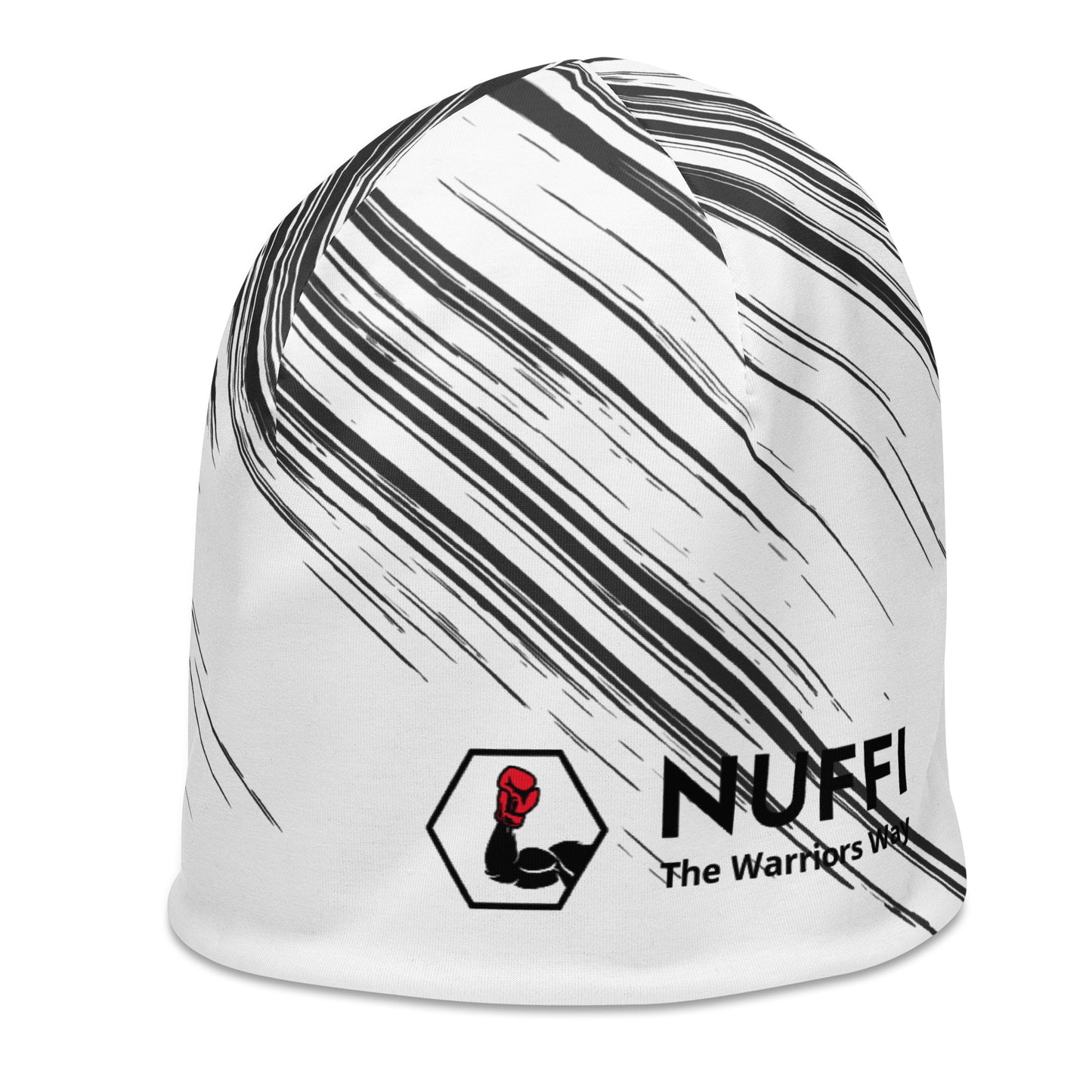 NUFFI "Scratches" all-over beanie
