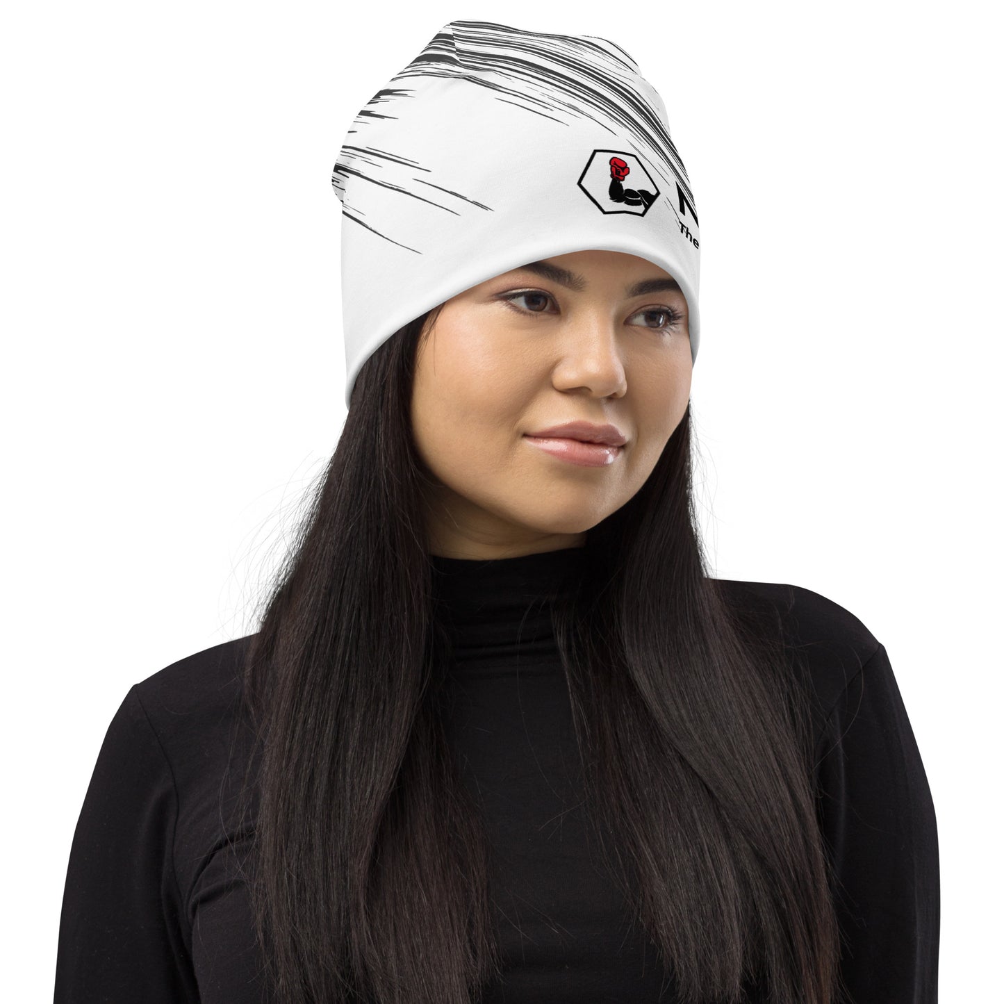 NUFFI "Scratches" all-over beanie