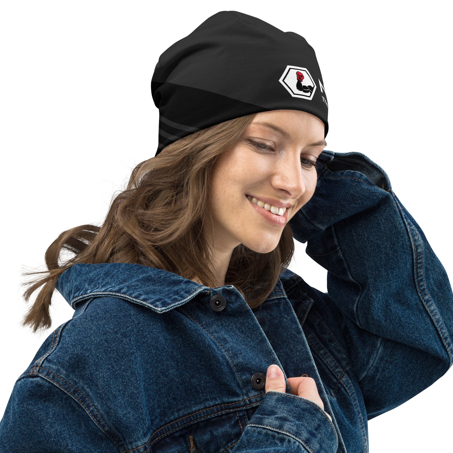 "Black Attack" Allover-Beanie