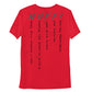 "Big Logo Red" sports t-shirt for men