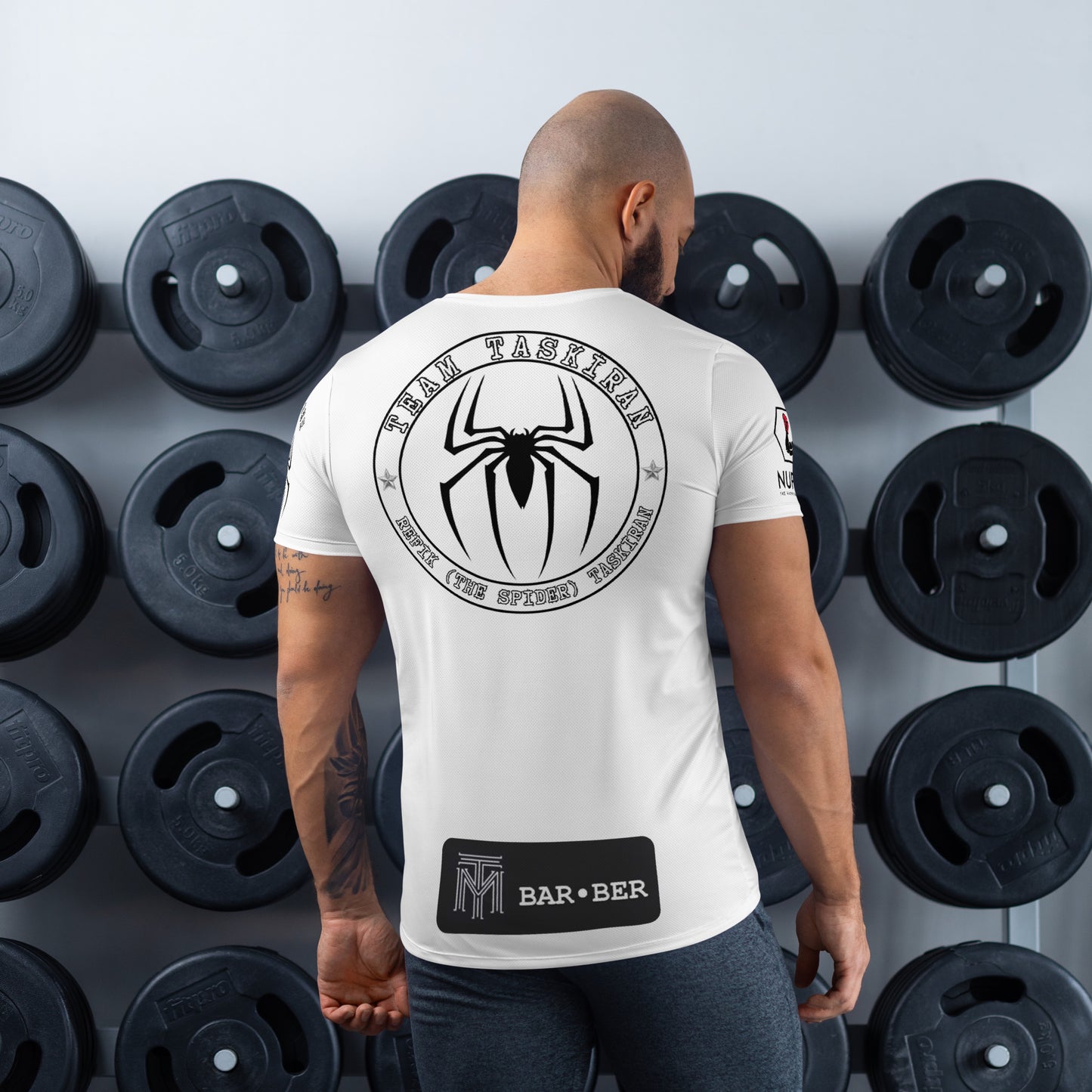 "Team Taskiran" Sport-T-Shirt für Herren
