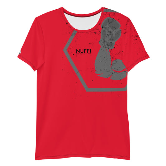 "Big Logo Red" sports t-shirt for men
