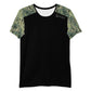 "NUFFI Green distorted Camo" sports t-shirt for men