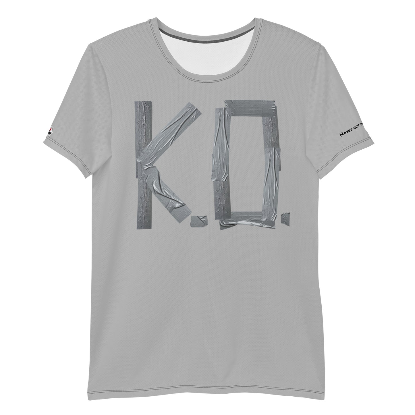 "Just keep fighting!" Sports t-shirt for men