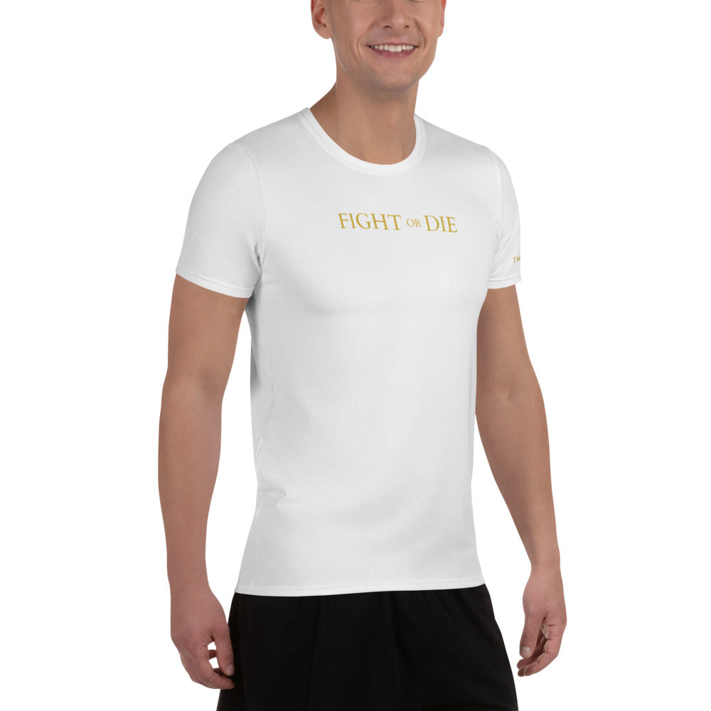 Trainingsshirt Fight or Die - Weiß