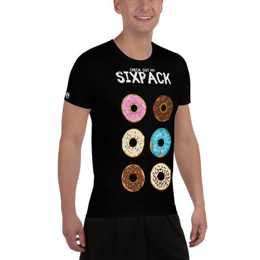 "Sixpack Checker" sports t-shirt for men