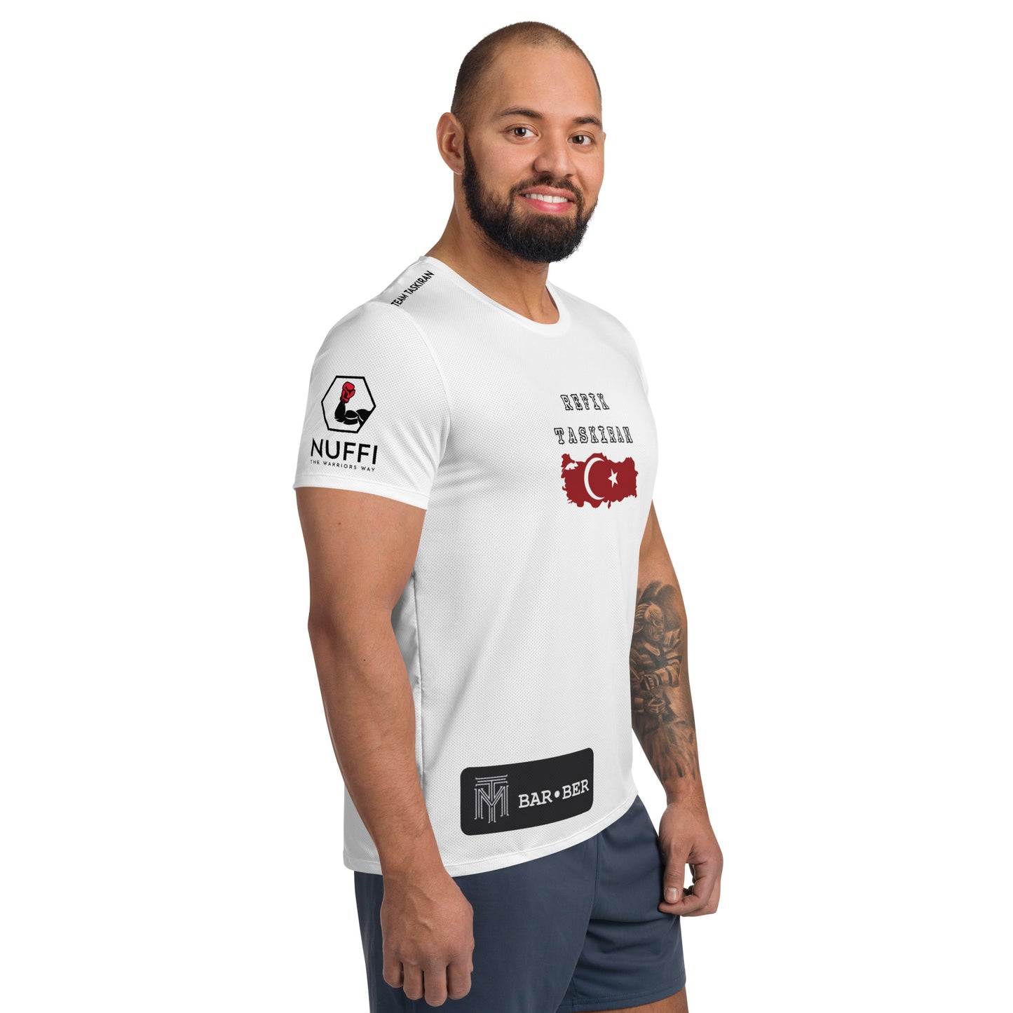 "Team Taskiran" Sport-T-Shirt für Herren