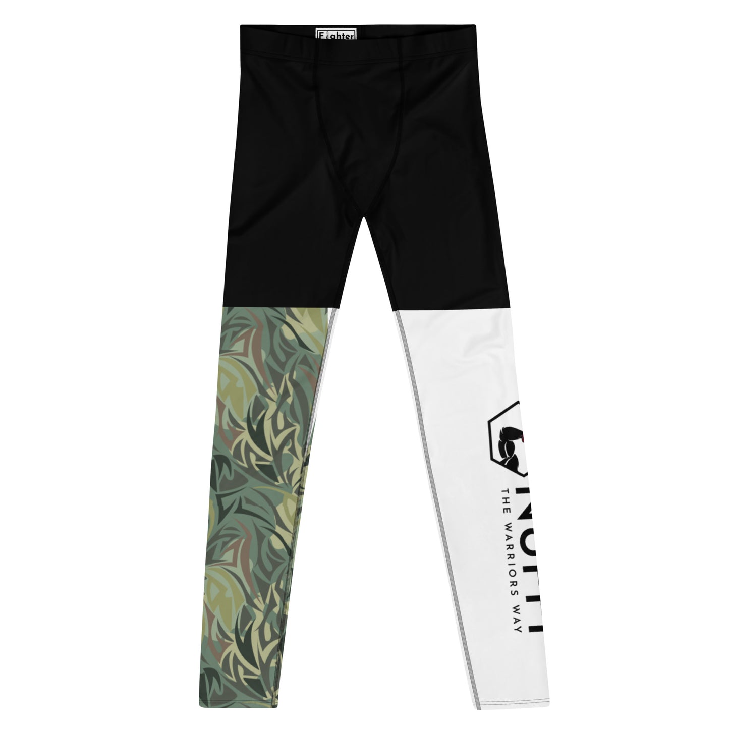 "Green Camo distorted" Herren-Leggings