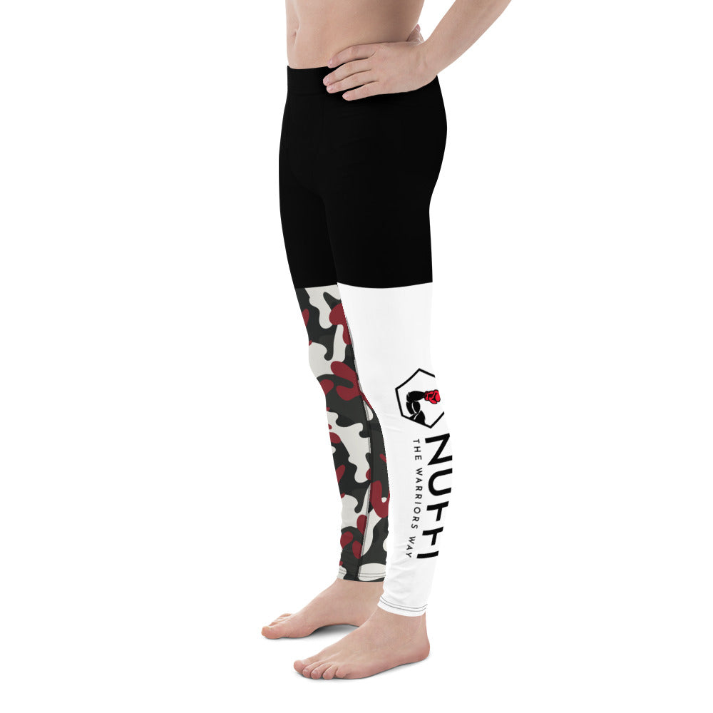 "Red Camo" men's leggings