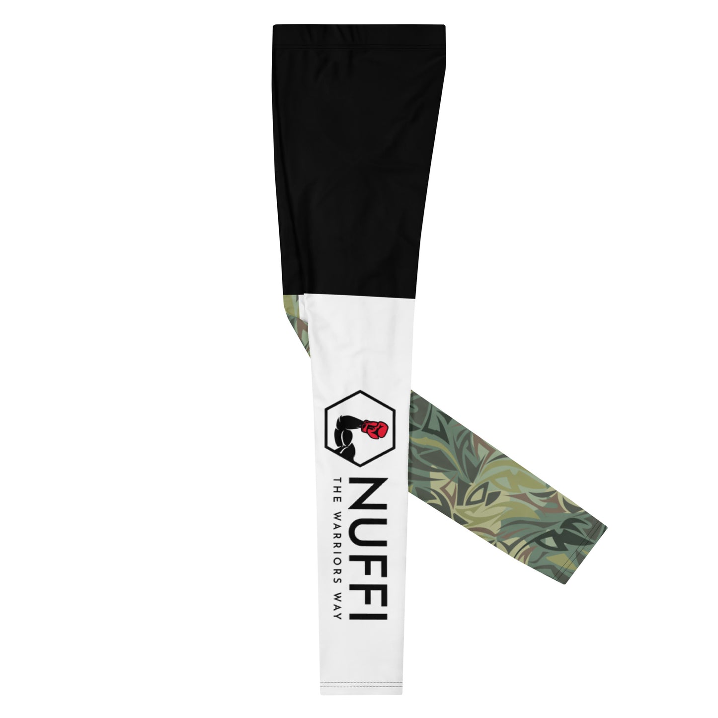 "Green Camo distorted" Herren-Leggings
