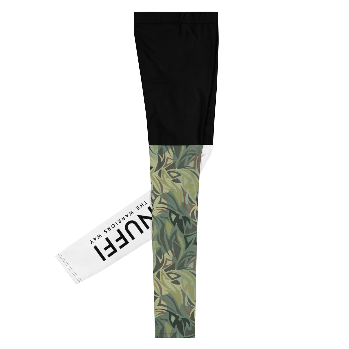 "Green Camo distorted" Herren-Leggings