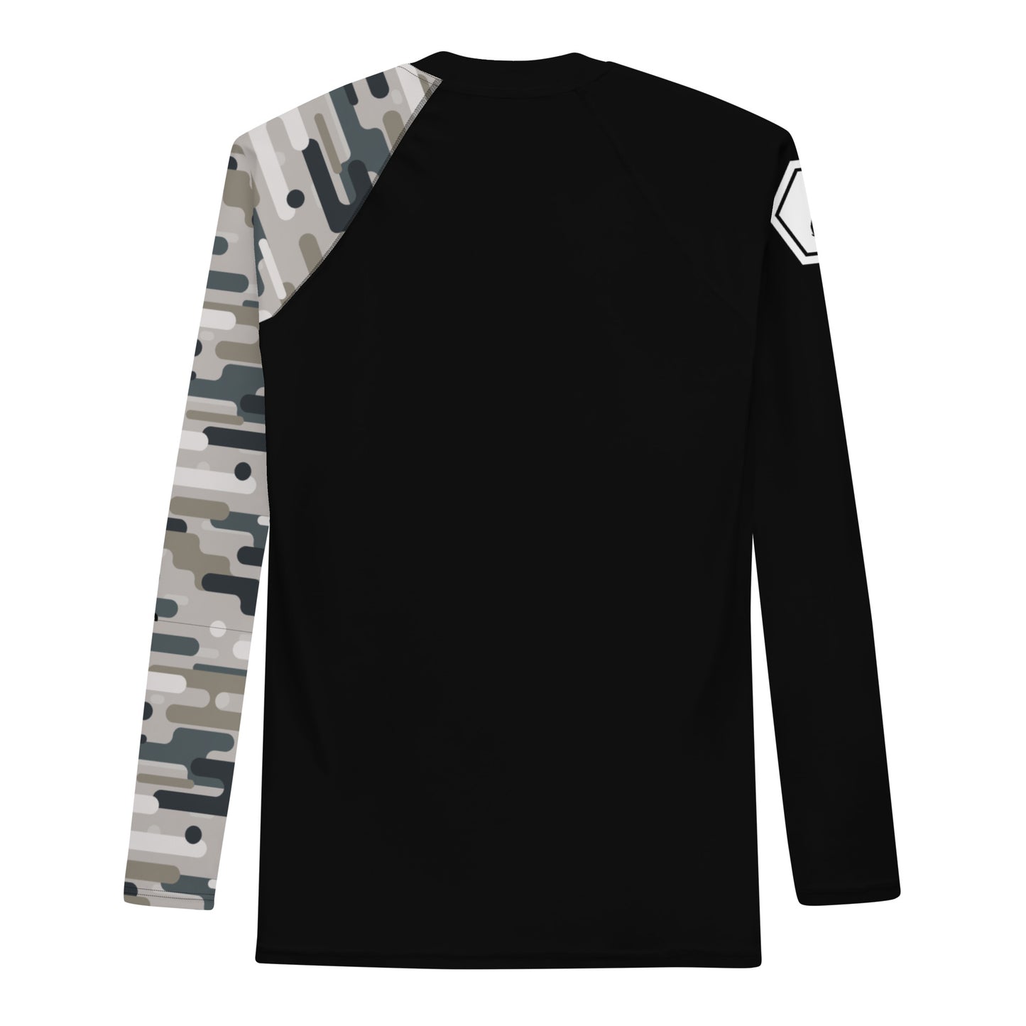"Digital Camo Urban" men's rash guard