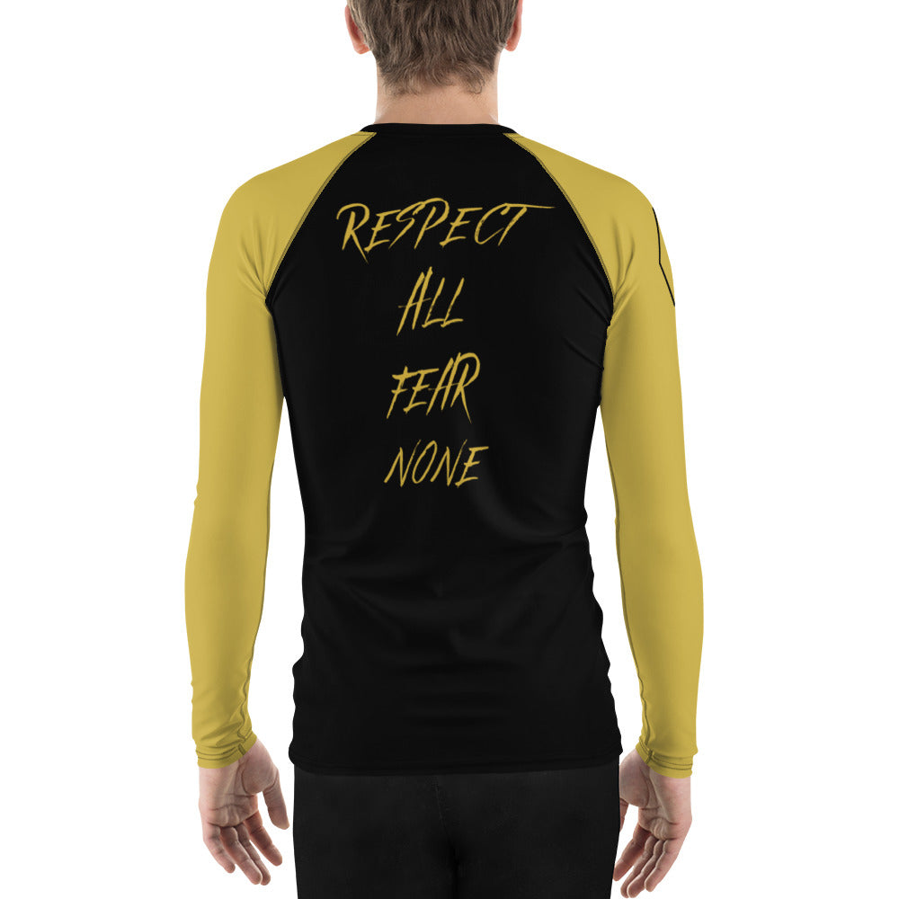 "Respect All Fear None" Herren-Rash-Guard