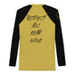 "Respect All Fear None" Herren-Rash-Guard