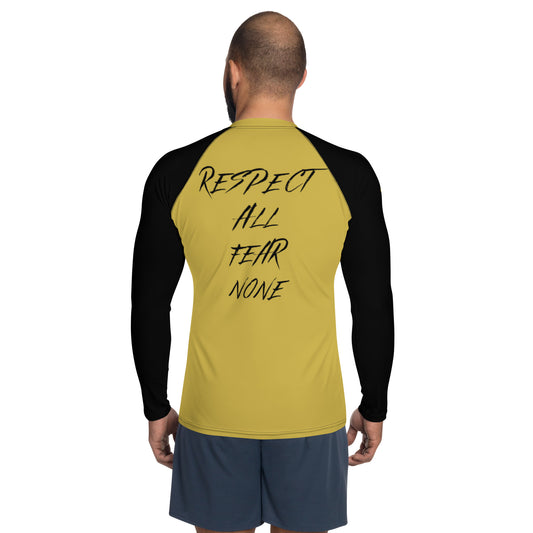 "Respect All Fear None" Herren-Rash-Guard