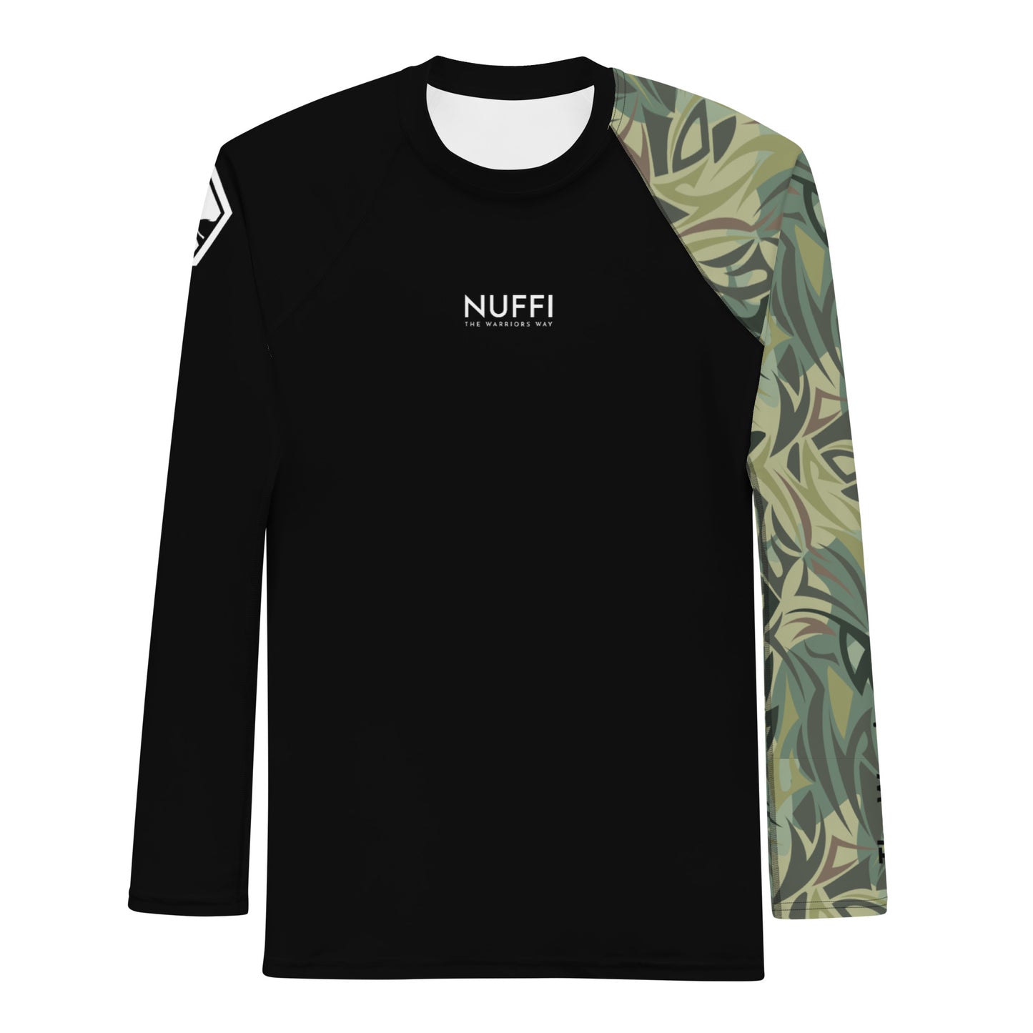 "Green Camo distorted" Herren-Rash-Guard
