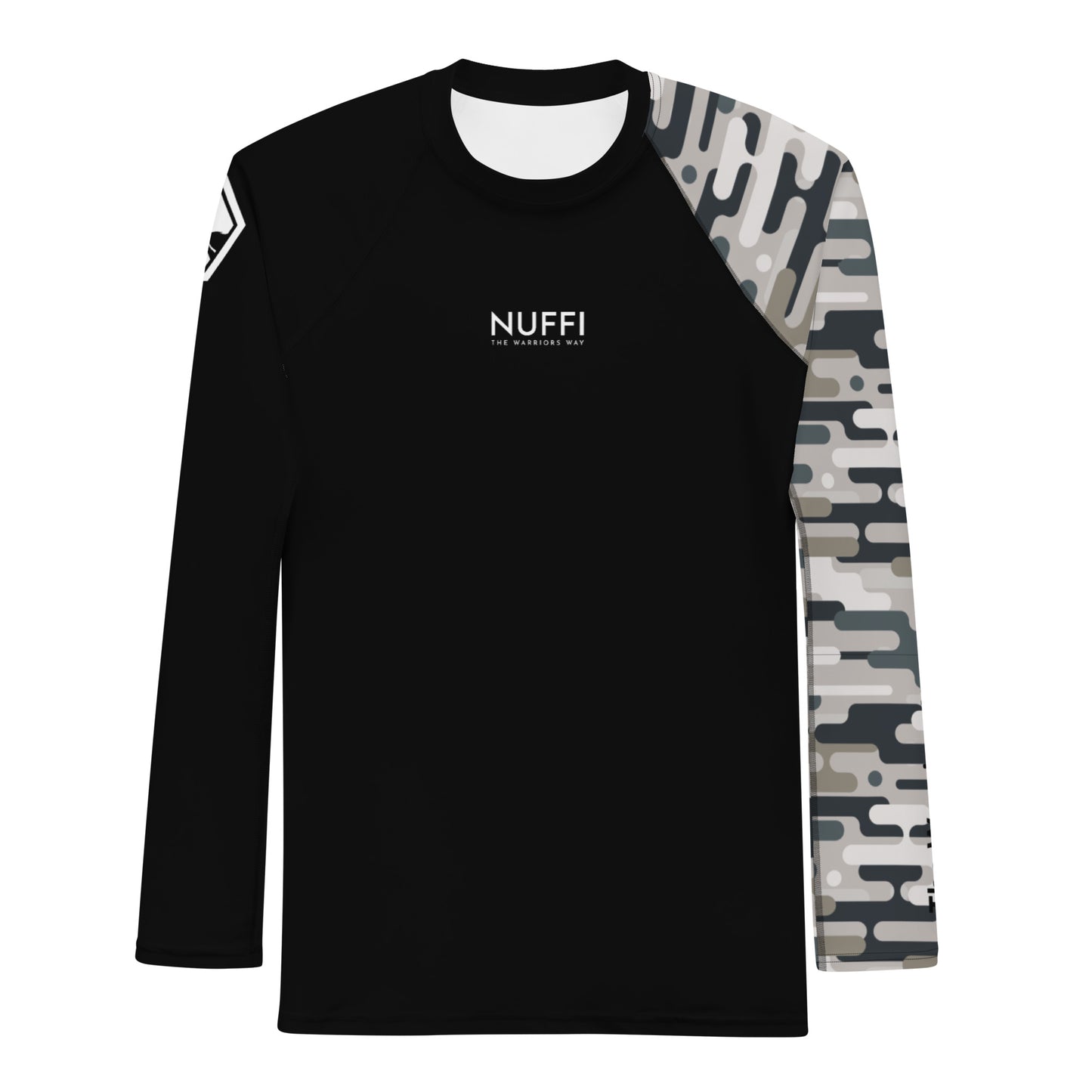 "Digital Camo Urban" men's rash guard
