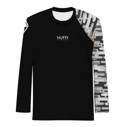 "Digital Camo Urban" men's rash guard
