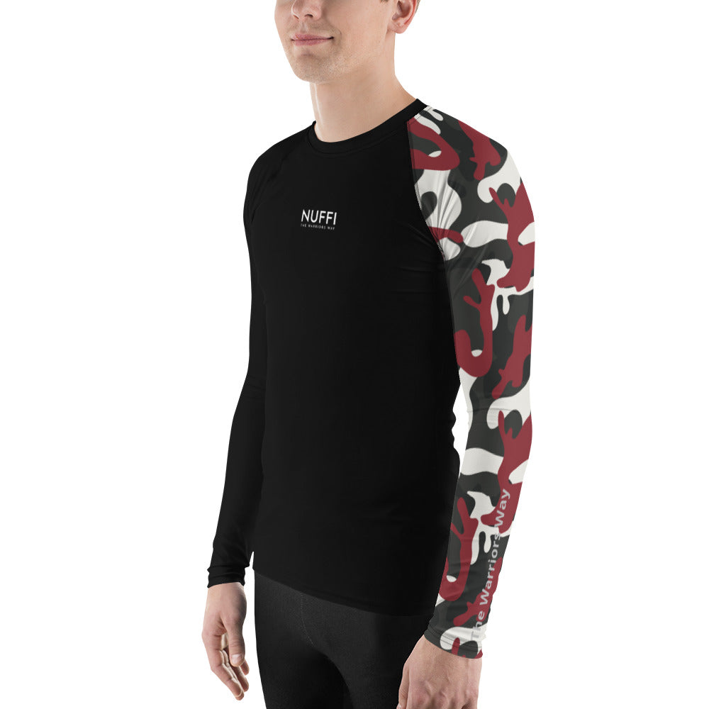 "Red Camo" Herren-Rash-Guard