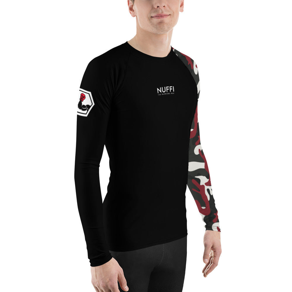 "Red Camo" Herren-Rash-Guard