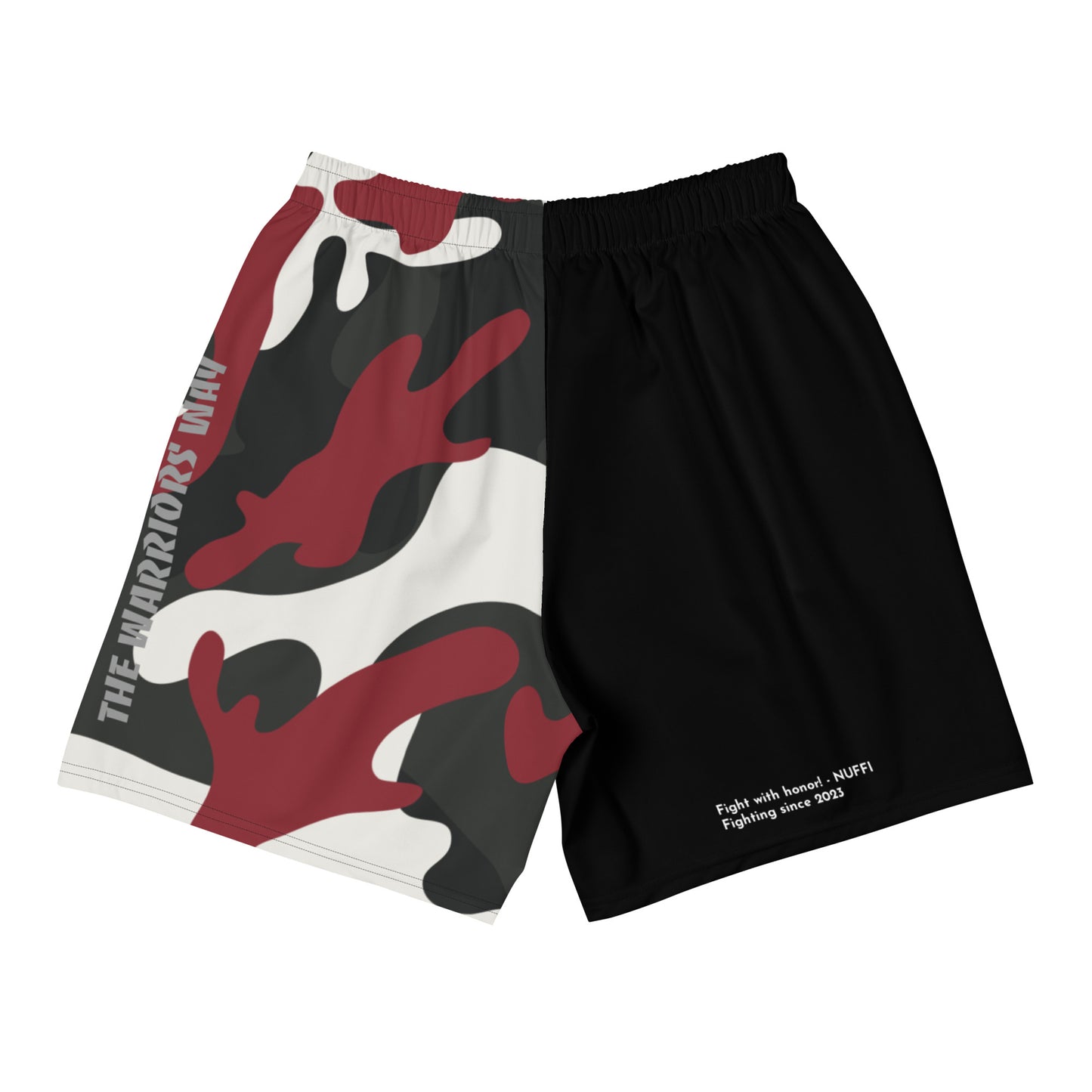"Red Camo" sports shorts for men