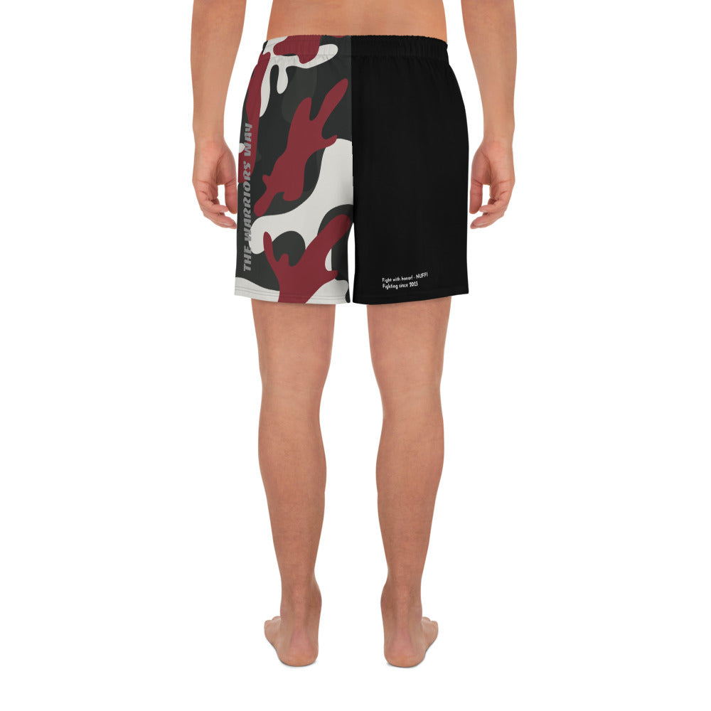 "Red Camo" sports shorts for men