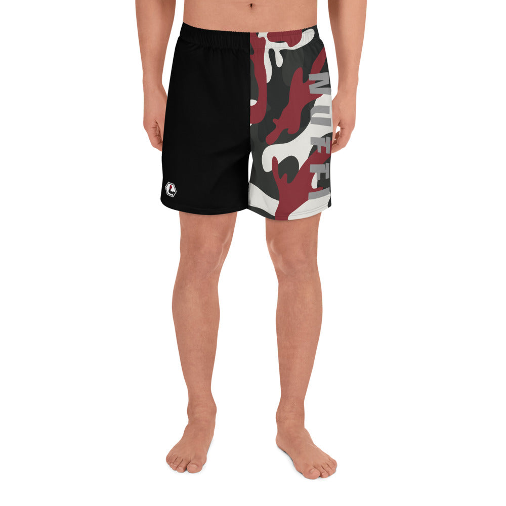 "Red Camo" sports shorts for men