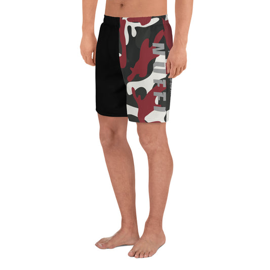 "Red Camo" sports shorts for men