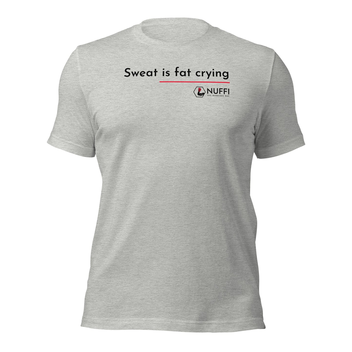 Men's Sweat is fat crying T-Shirt