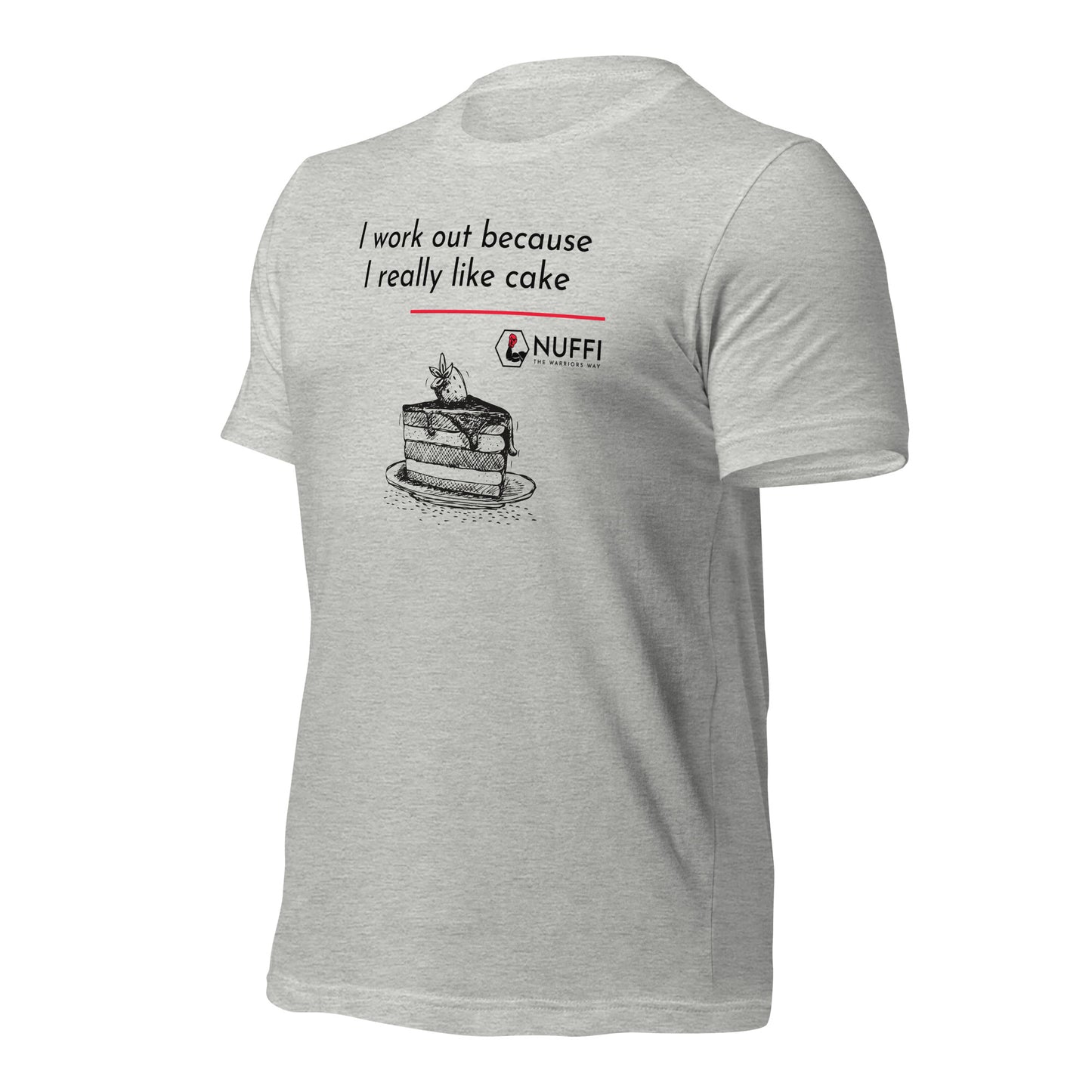Men's I work out because I really like cake T-Shirt
