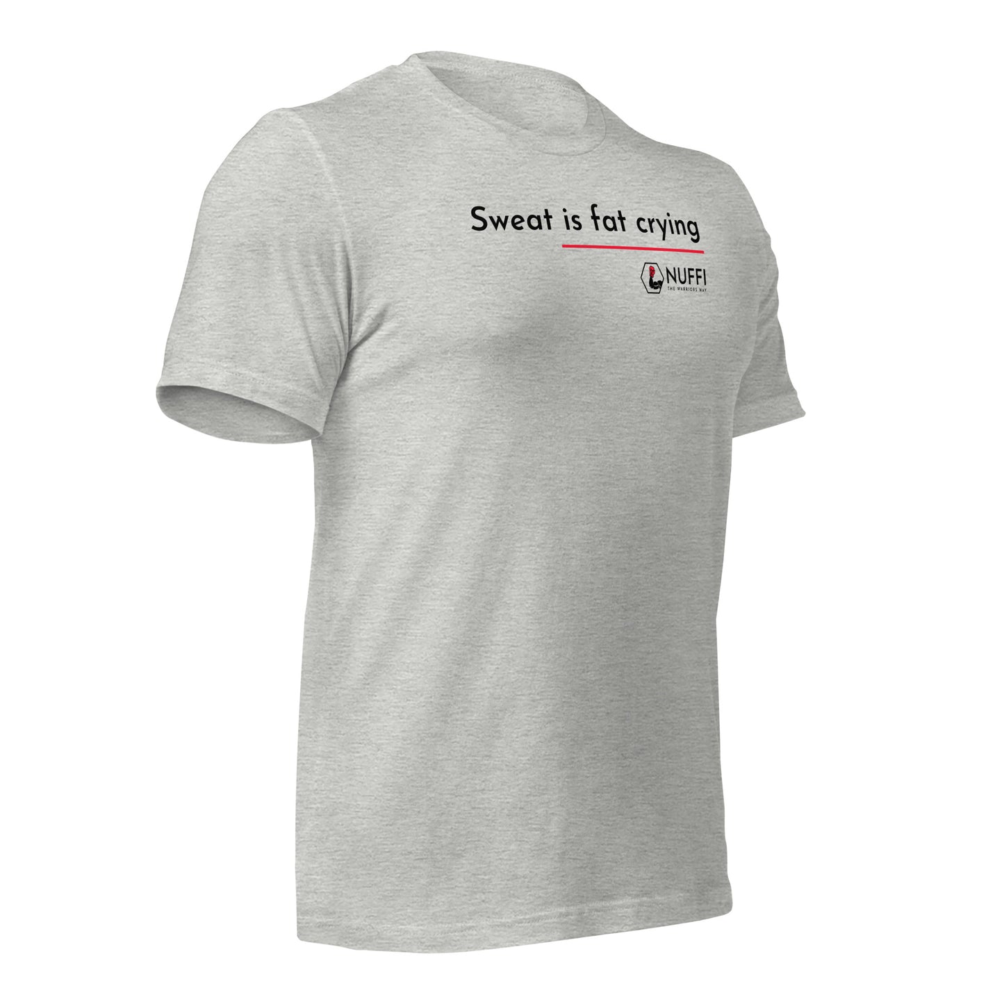Men's Sweat is fat crying T-Shirt