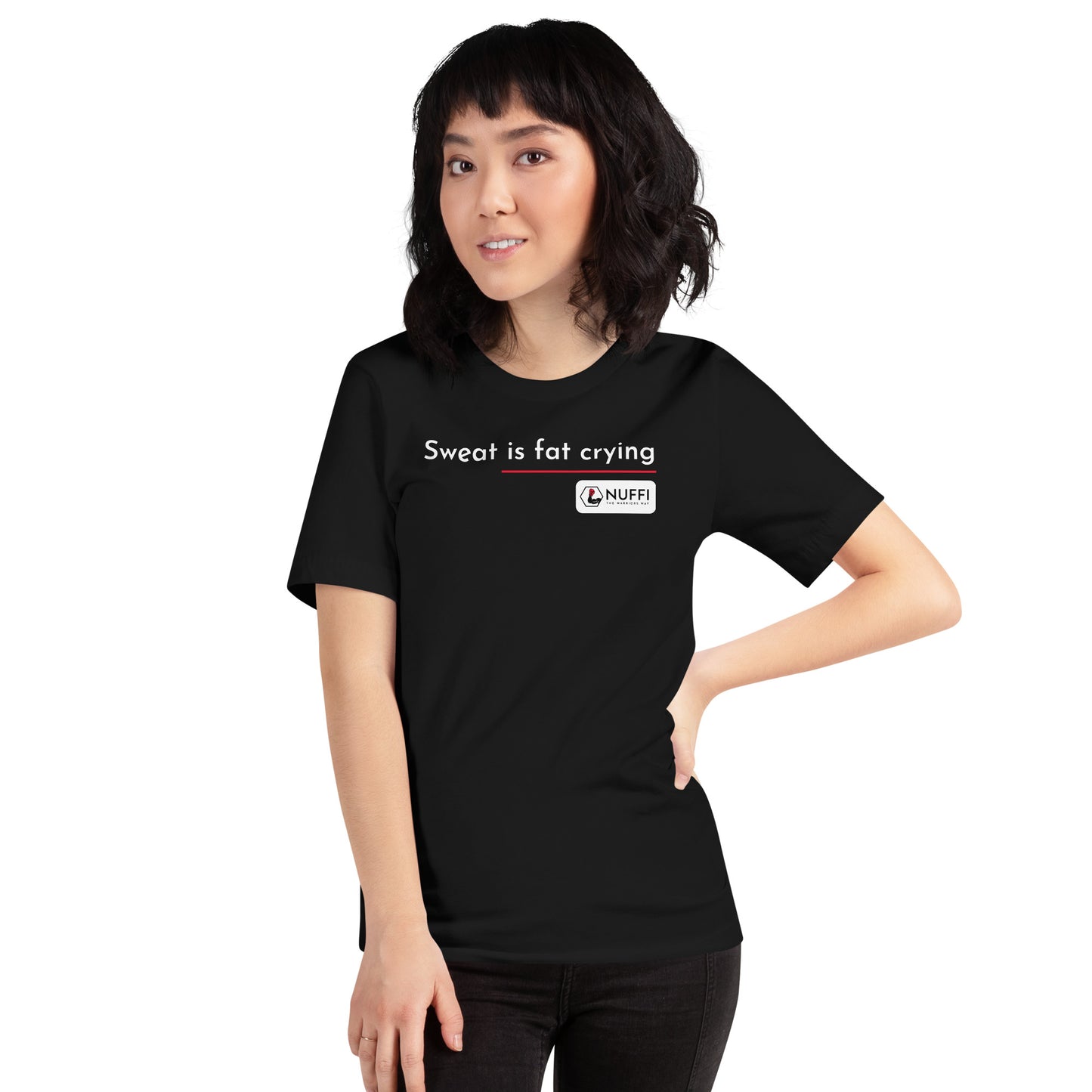 Damen Sweat is fat crying T-Shirt
