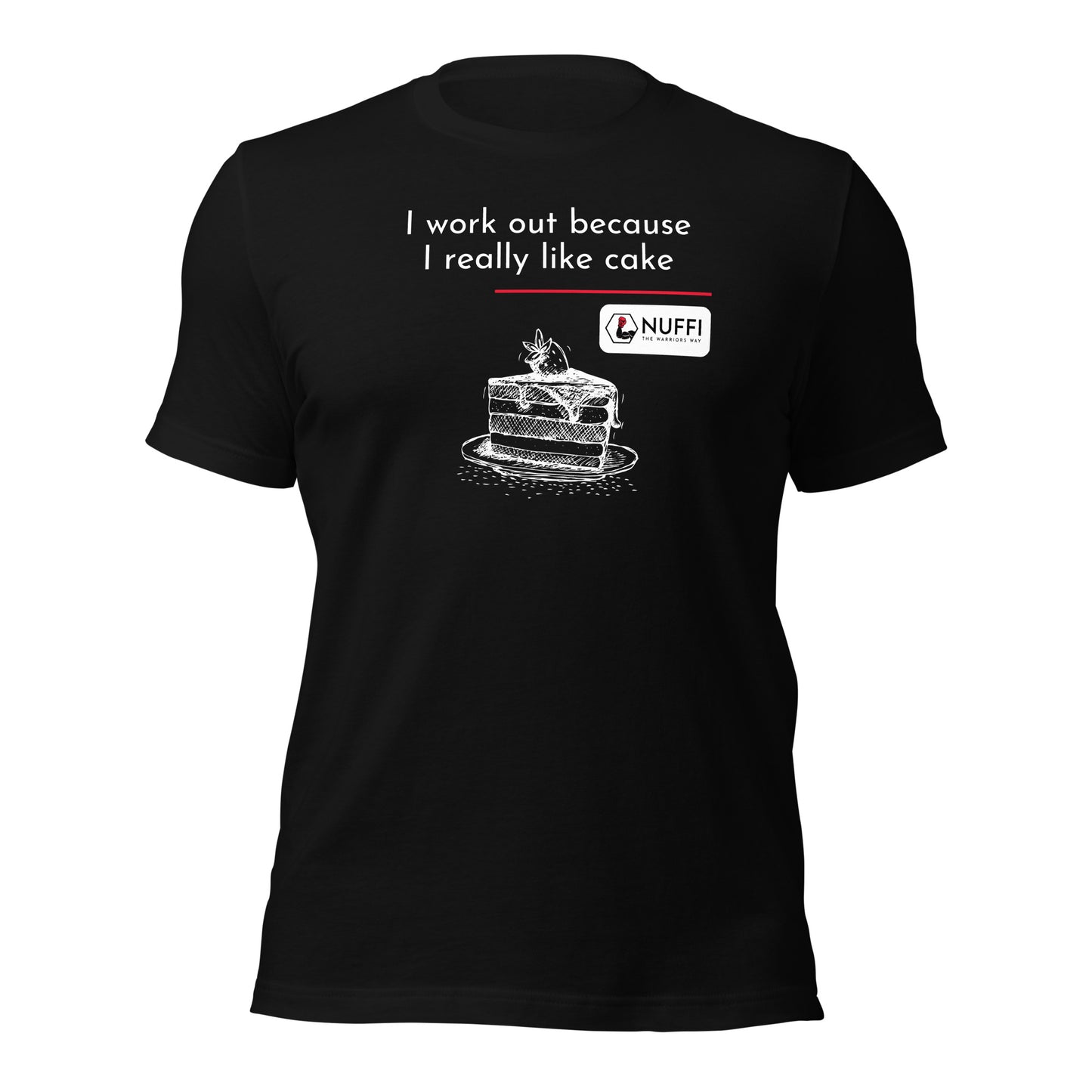 Men's I work out because I really like cake T-Shirt