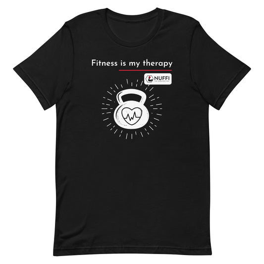 Damen Fitness is my Therapy T-Shirt