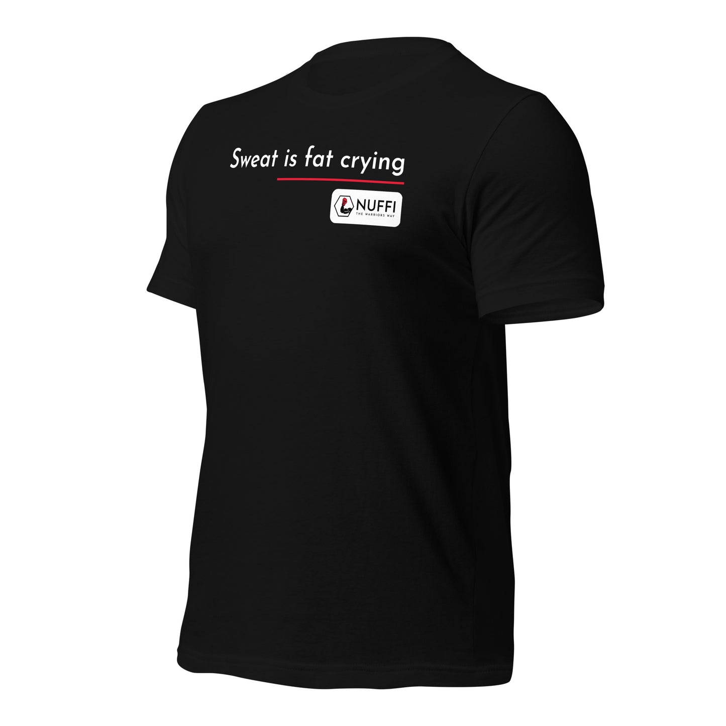 Men's Sweat is fat crying T-Shirt