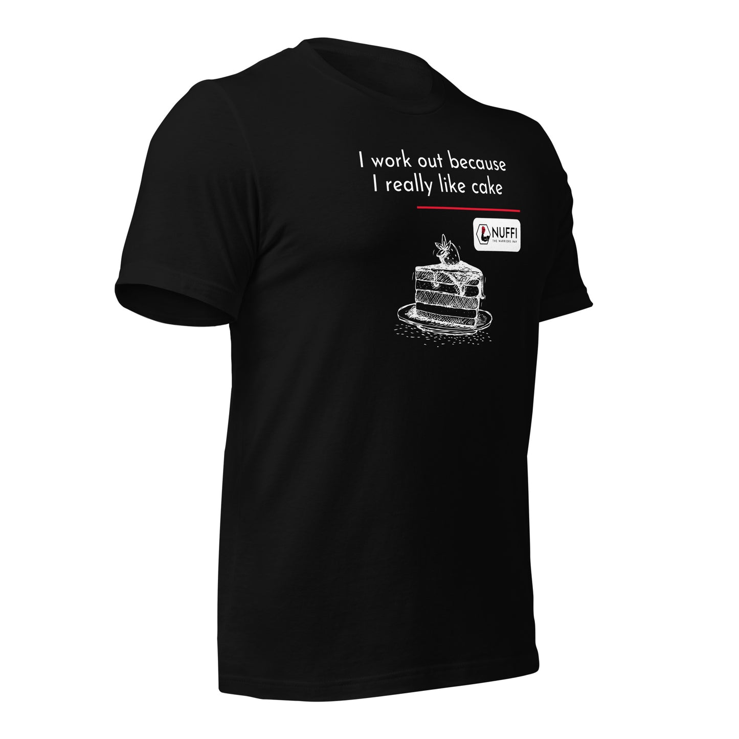 Men's I work out because I really like cake T-Shirt