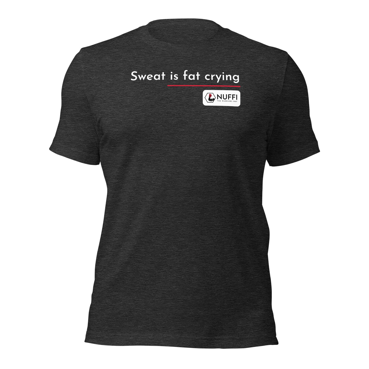 Men's Sweat is fat crying T-Shirt