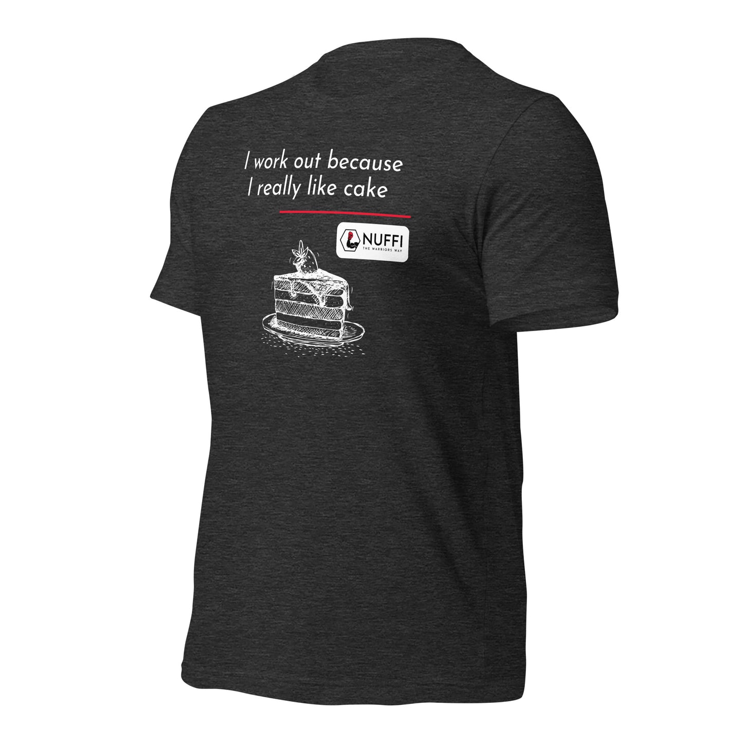 Men's I work out because I really like cake T-Shirt